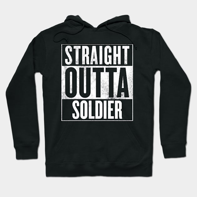 Straight Outta Soldier - Final Fantasy VII Hoodie by thethirddriv3r